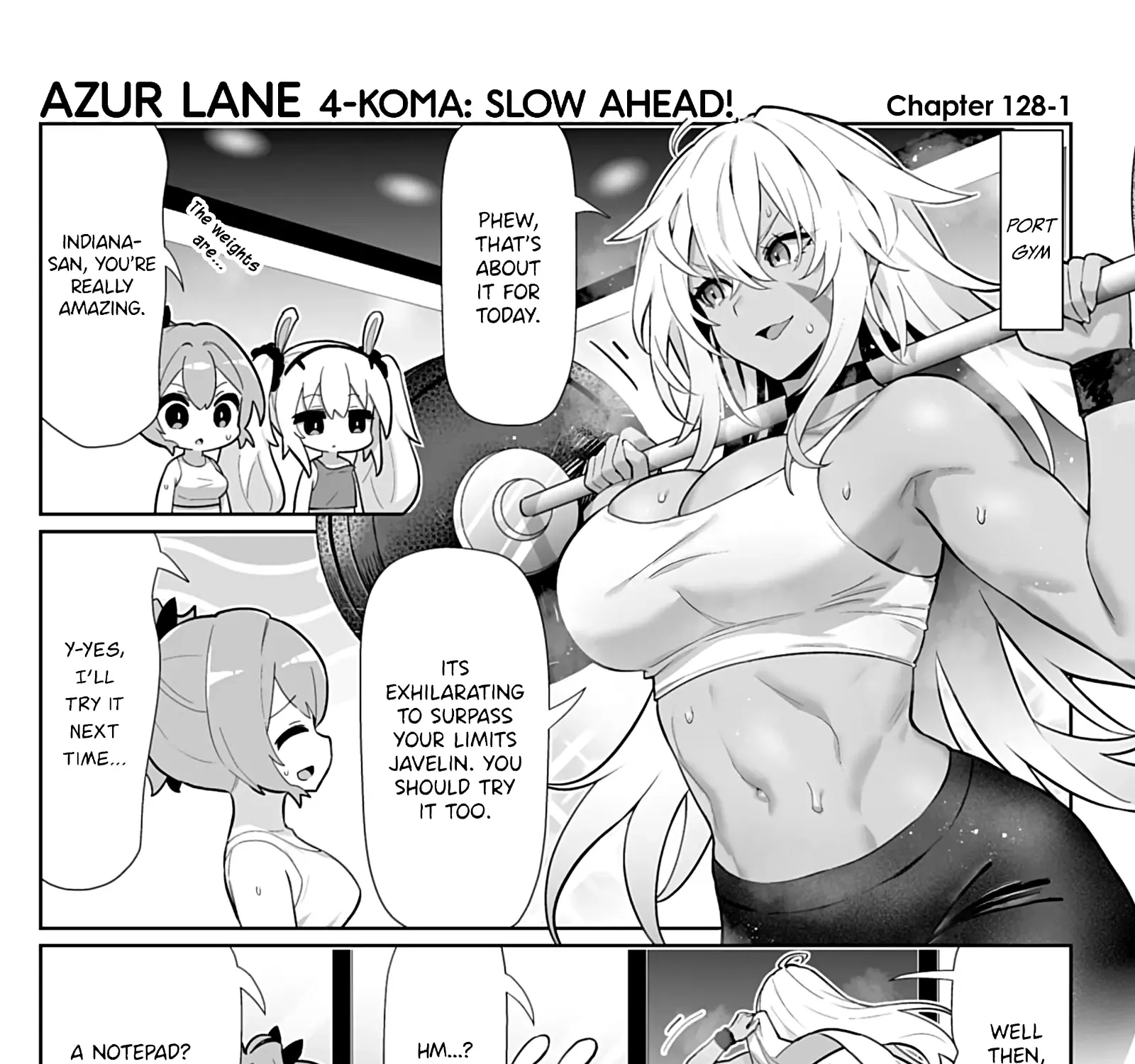 Azur Lane 4-koma: Slow Ahead Chapter 129 page 1 - MangaKakalot