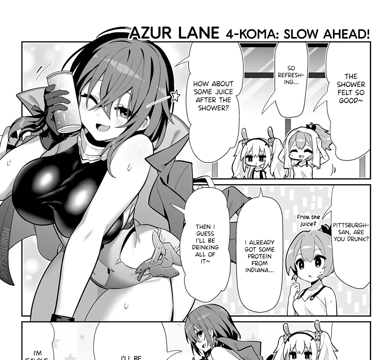 Azur Lane 4-koma: Slow Ahead Chapter 129 page 3 - MangaKakalot