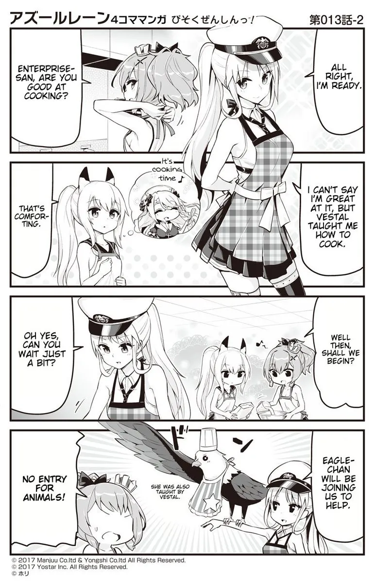 Azur Lane 4-koma: Slow Ahead Chapter 13.2 page 1 - MangaKakalot