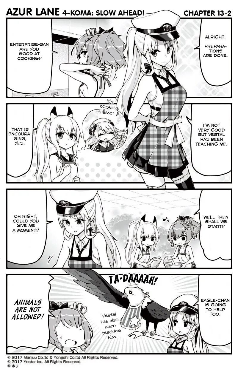 Azur Lane 4-koma: Slow Ahead Chapter 13 page 2 - MangaKakalot