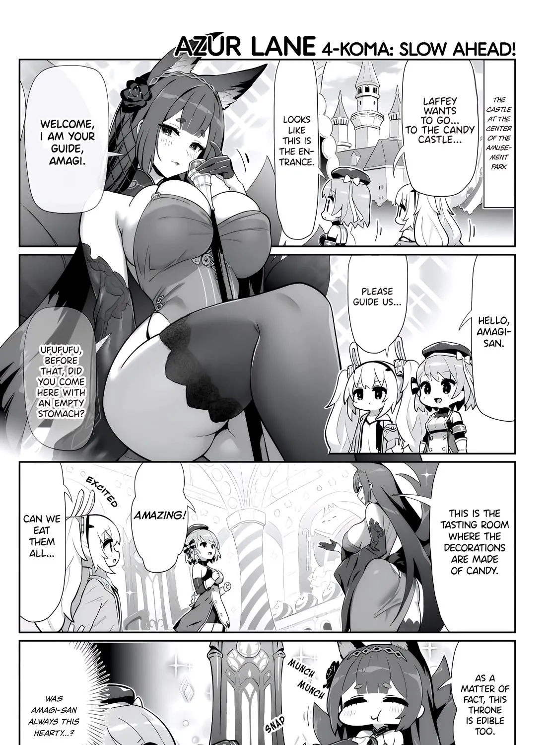 Azur Lane 4-koma: Slow Ahead Chapter 130 page 1 - MangaKakalot