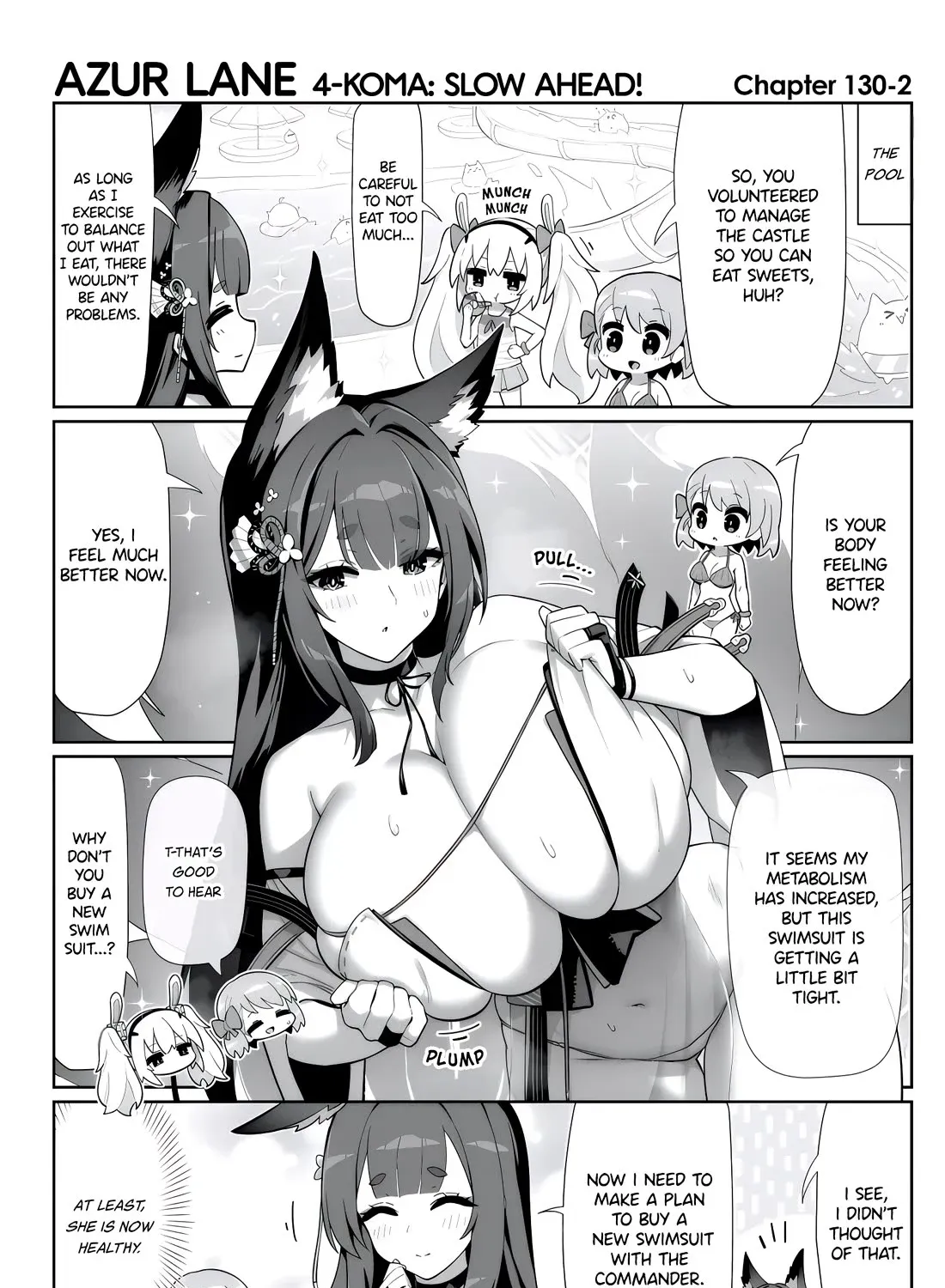 Azur Lane 4-koma: Slow Ahead Chapter 130 page 3 - MangaKakalot