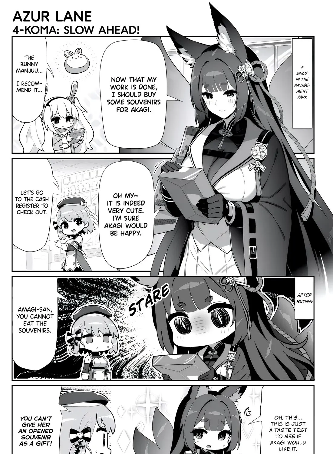 Azur Lane 4-koma: Slow Ahead Chapter 130 page 5 - MangaKakalot