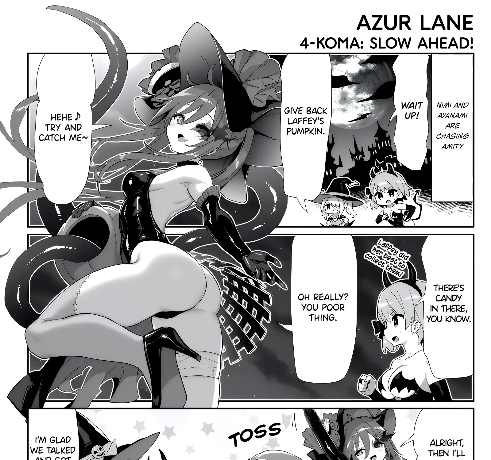 Azur Lane 4-koma: Slow Ahead Chapter 133 page 1 - MangaKakalot