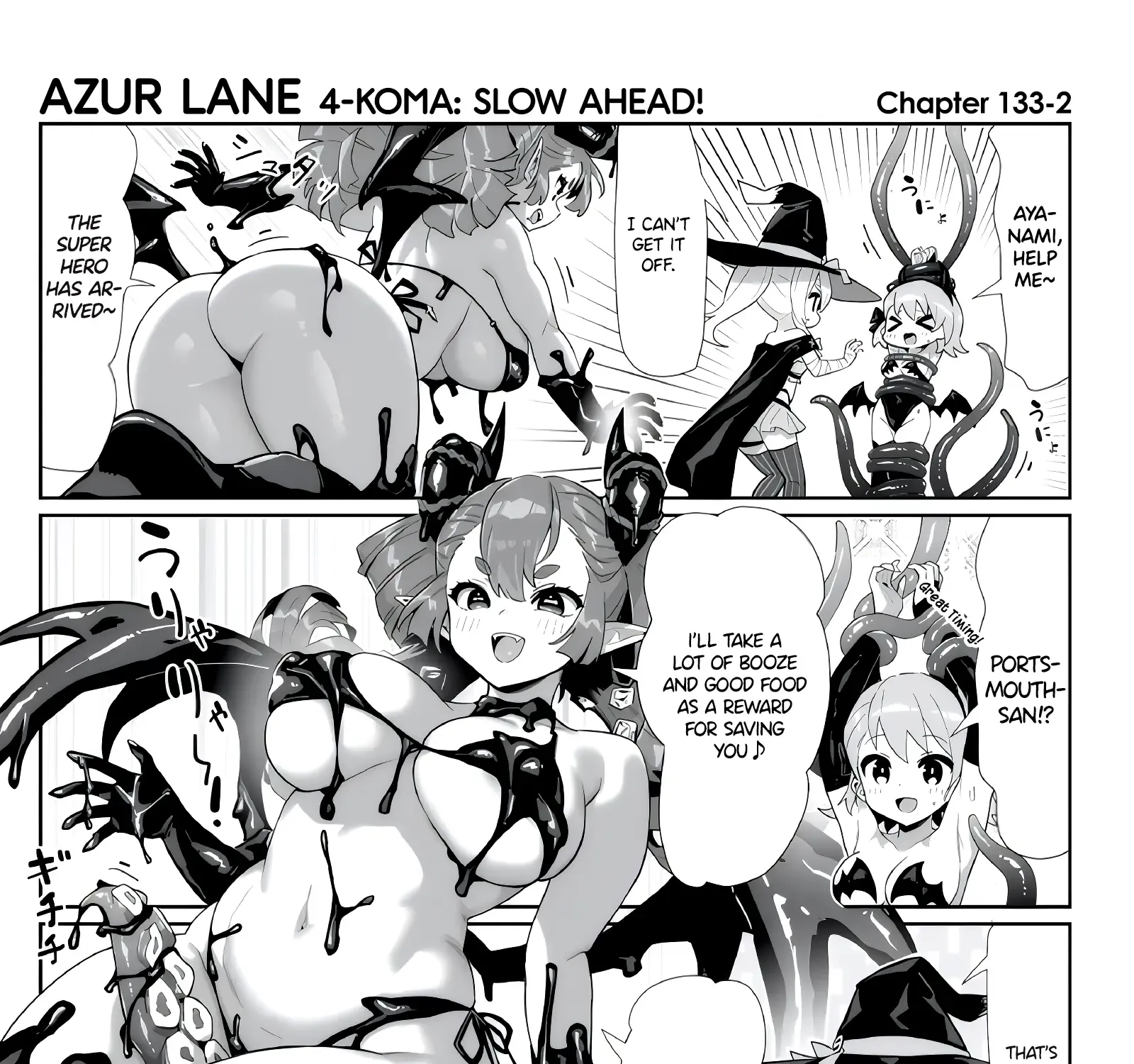 Azur Lane 4-koma: Slow Ahead Chapter 133 page 3 - MangaKakalot