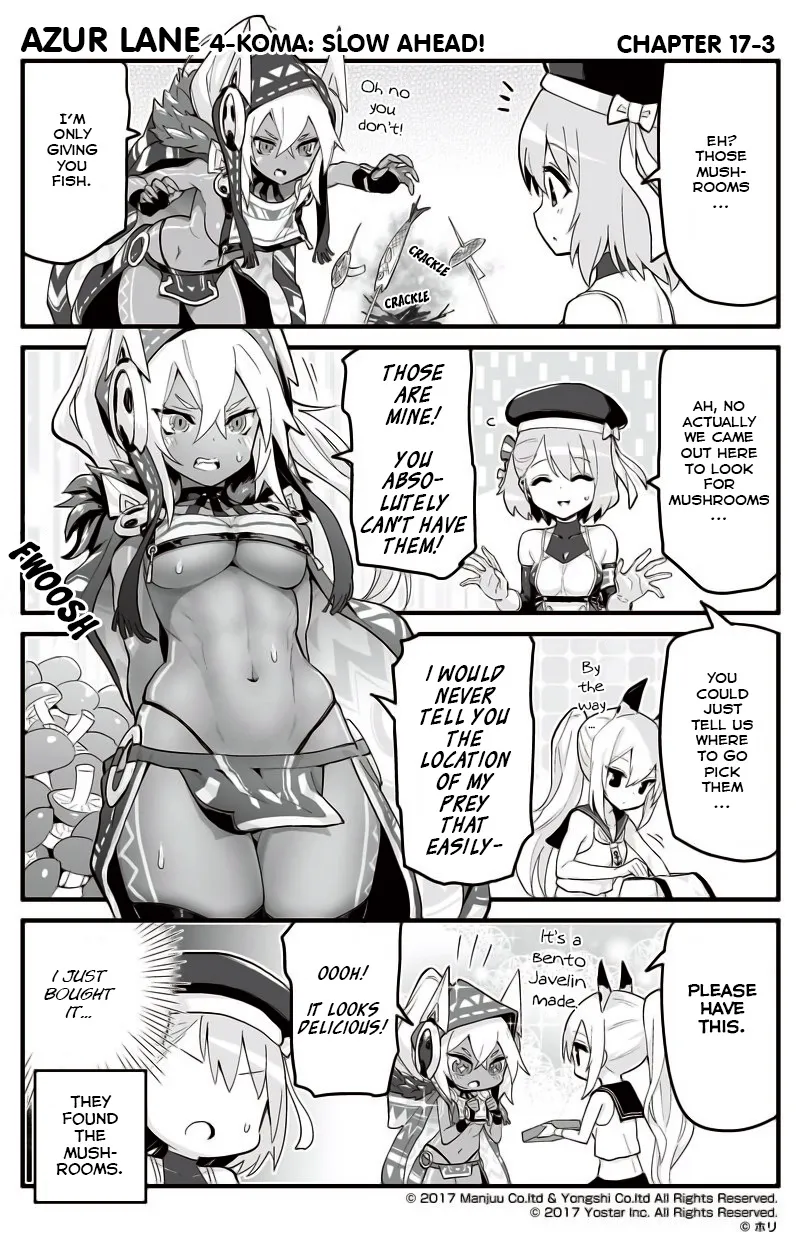 Azur Lane 4-koma: Slow Ahead Chapter 17 page 3 - MangaKakalot