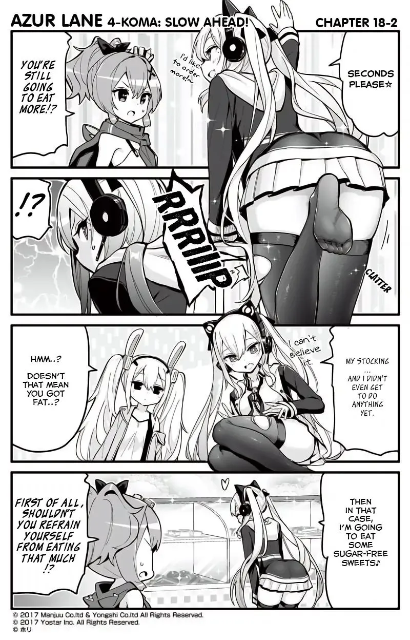 Azur Lane 4-koma: Slow Ahead Chapter 18 page 2 - MangaKakalot