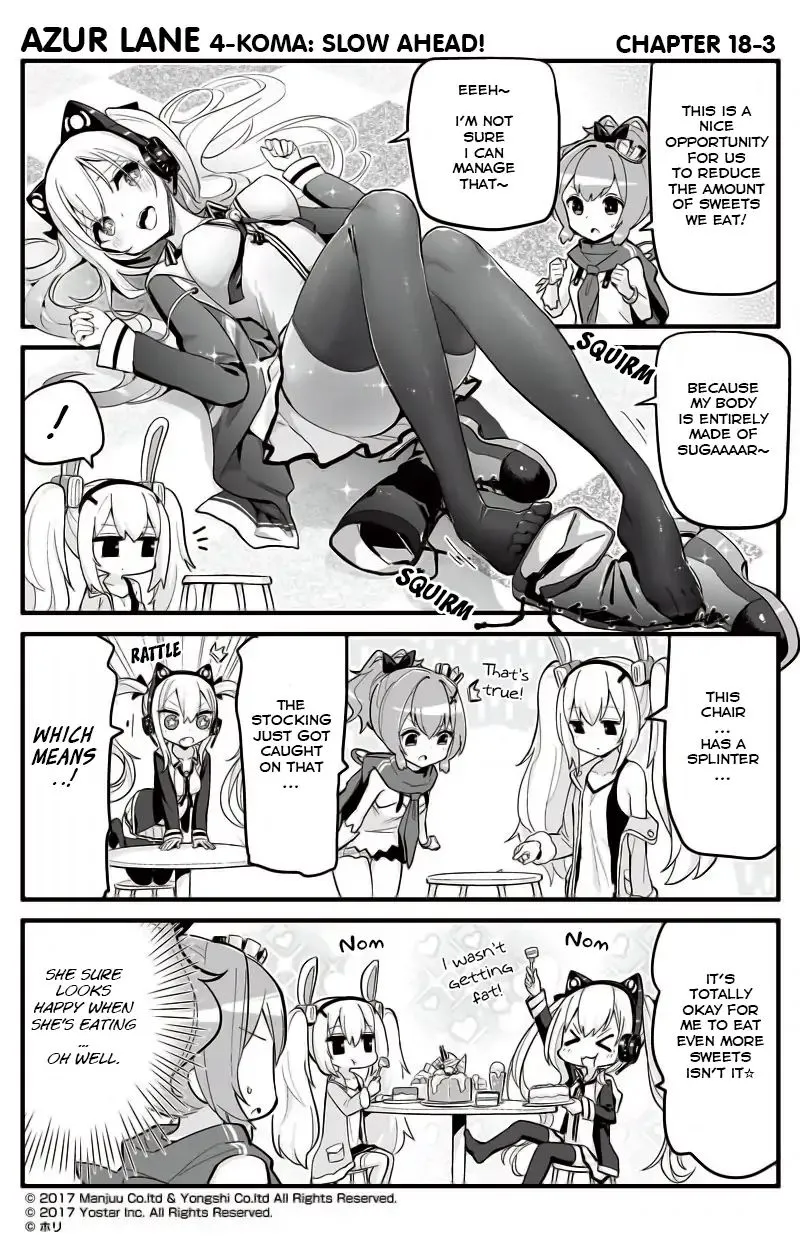 Azur Lane 4-koma: Slow Ahead Chapter 18 page 3 - MangaKakalot