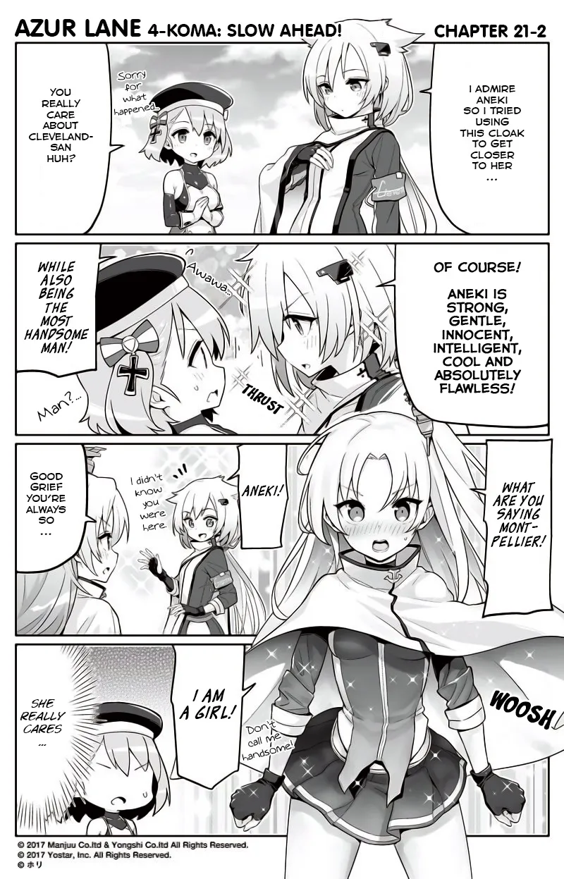 Azur Lane 4-koma: Slow Ahead Chapter 21 page 2 - MangaKakalot