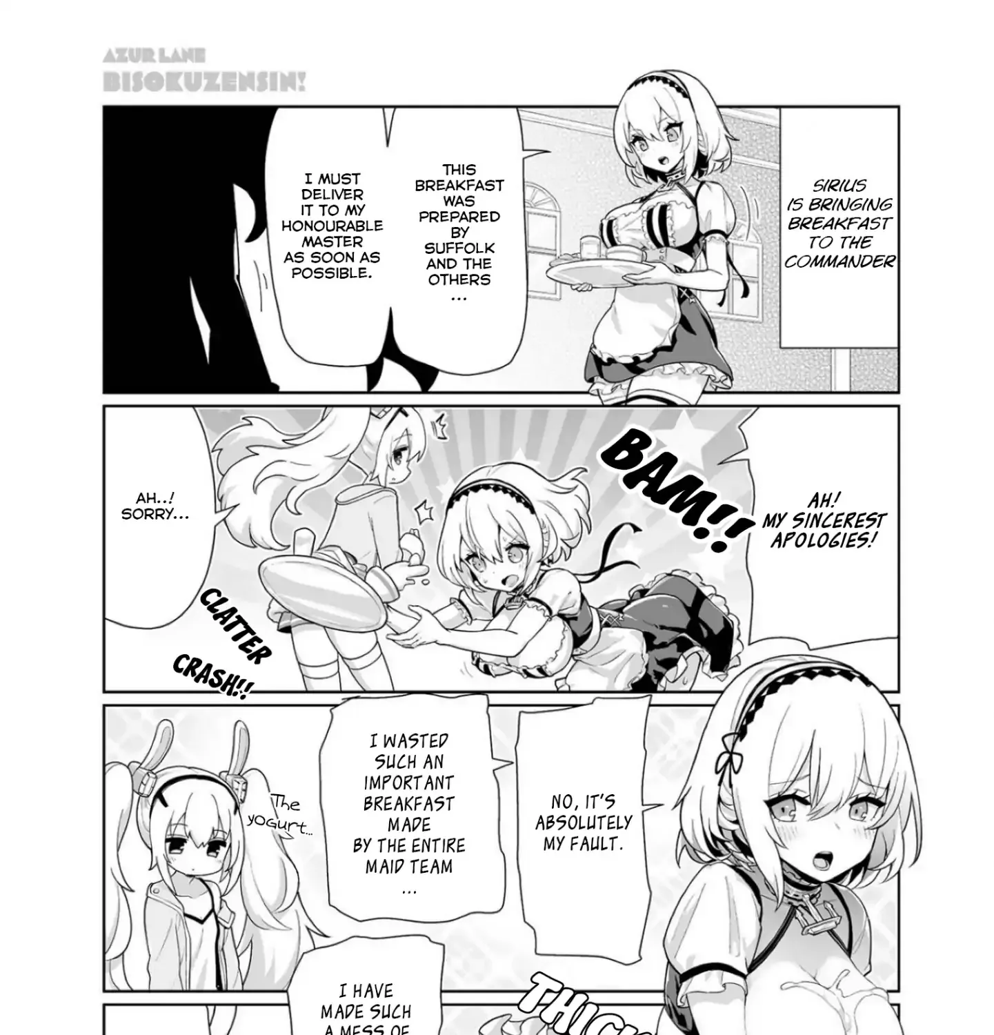 Azur Lane 4-koma: Slow Ahead Chapter 24.1 page 3 - MangaKakalot