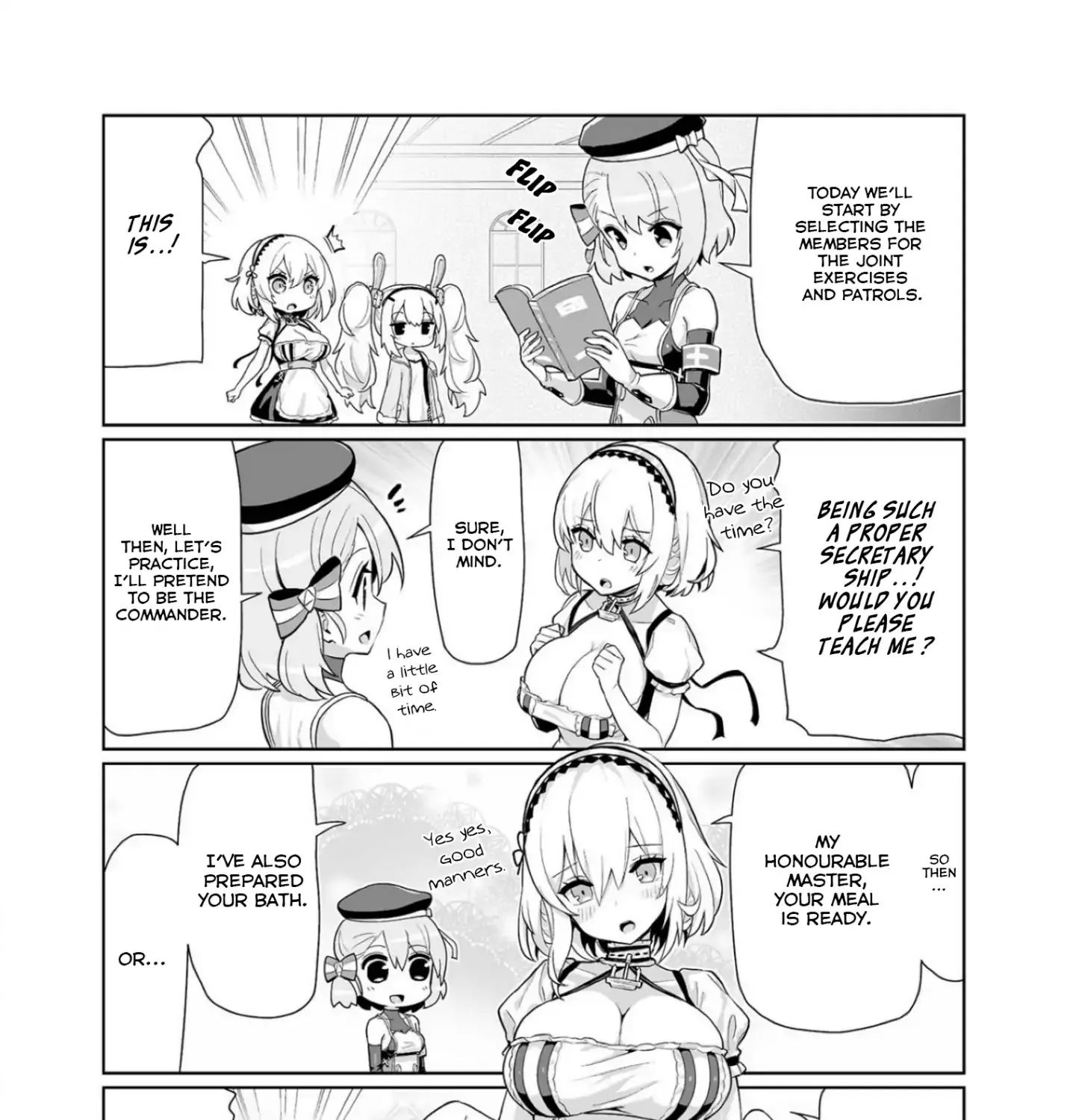 Azur Lane 4-koma: Slow Ahead Chapter 24.1 page 5 - MangaKakalot