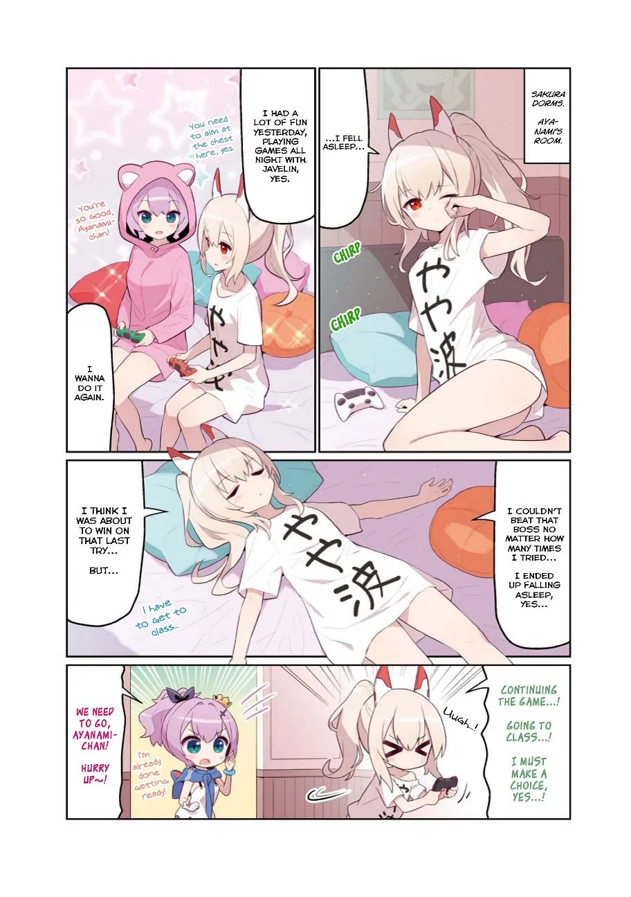 Azur Lane 4-koma: Slow Ahead Chapter 24.3 page 1 - MangaKakalot