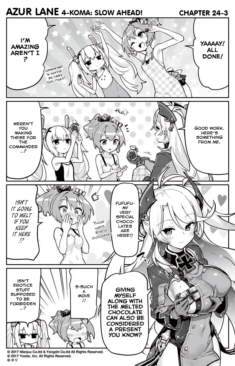 Azur Lane 4-koma: Slow Ahead Chapter 24 page 3 - MangaKakalot