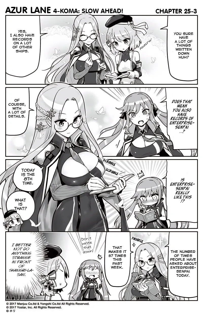 Azur Lane 4-koma: Slow Ahead Chapter 25 page 3 - MangaNato