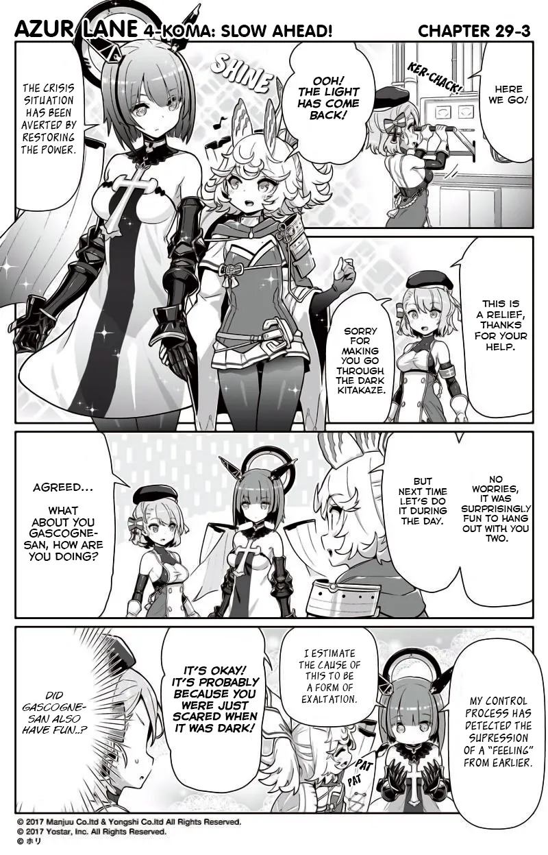 Azur Lane 4-koma: Slow Ahead Chapter 29 page 3 - MangaKakalot