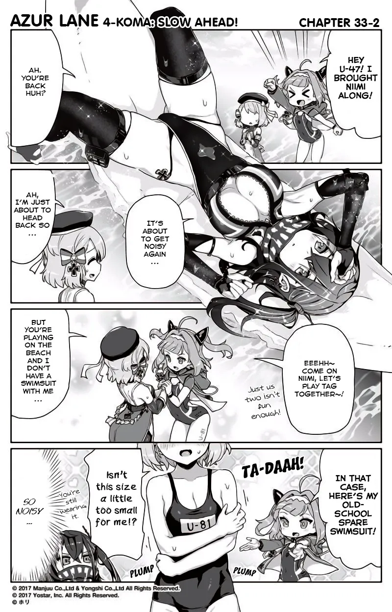 Azur Lane 4-koma: Slow Ahead Chapter 33 page 2 - MangaNato