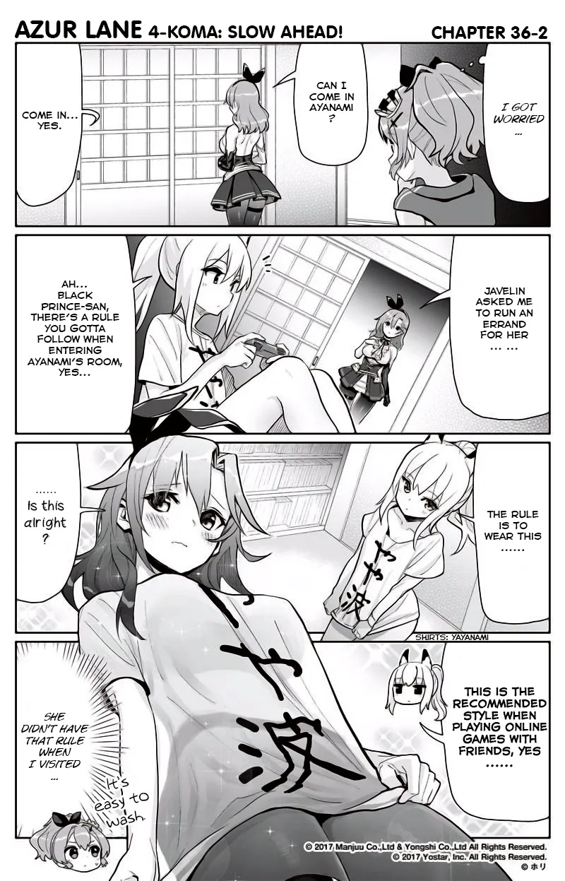 Azur Lane 4-koma: Slow Ahead Chapter 36 page 2 - MangaKakalot