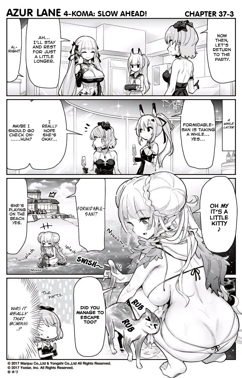 Azur Lane 4-koma: Slow Ahead Chapter 37 page 3 - MangaKakalot