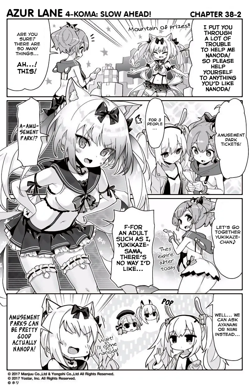 Azur Lane 4-koma: Slow Ahead Chapter 38 page 2 - MangaKakalot