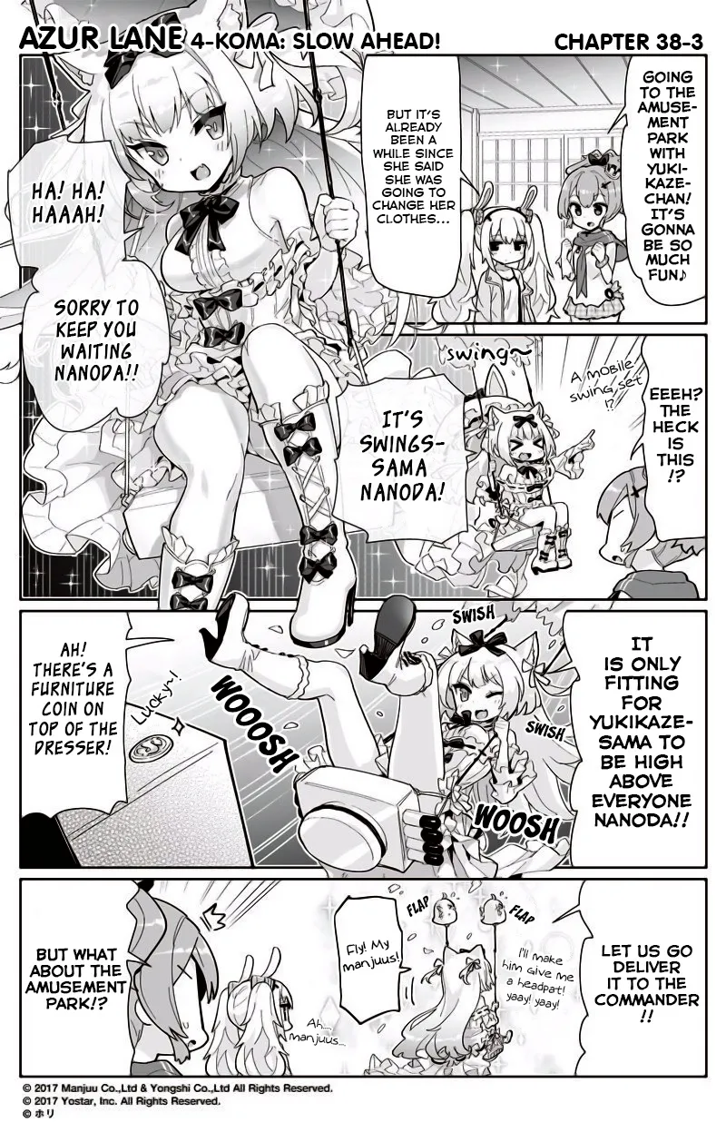 Azur Lane 4-koma: Slow Ahead Chapter 38 page 3 - MangaKakalot