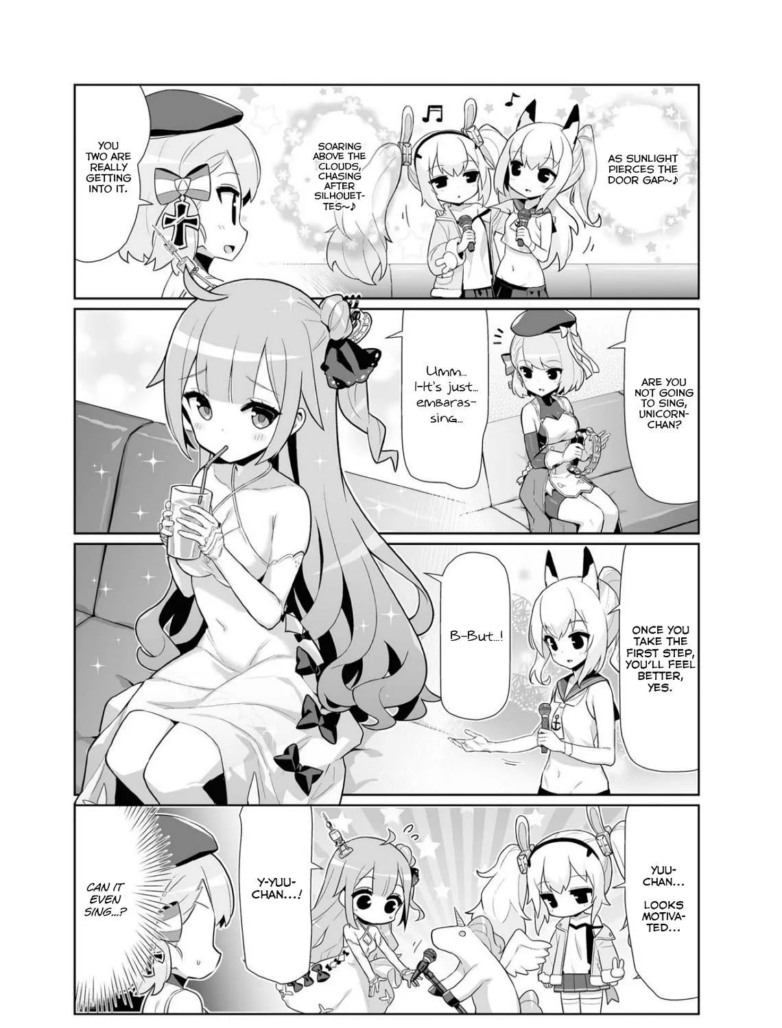 Azur Lane 4-koma: Slow Ahead Chapter 4.1 page 5 - MangaKakalot