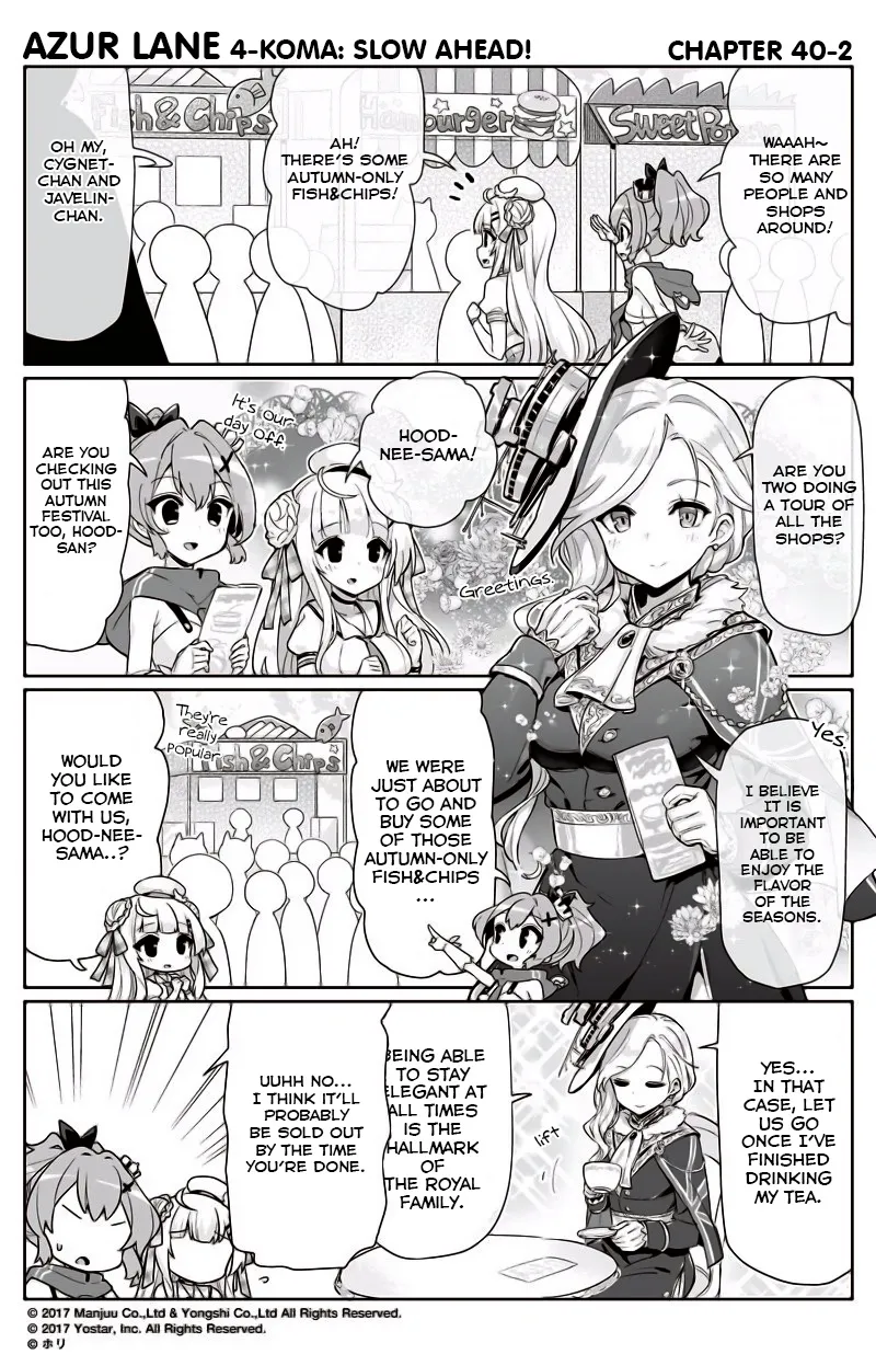 Azur Lane 4-koma: Slow Ahead Chapter 40 page 2 - MangaKakalot