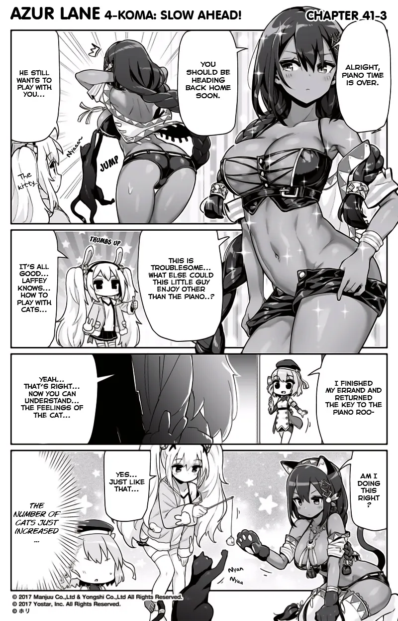 Azur Lane 4-koma: Slow Ahead Chapter 41 page 3 - MangaKakalot