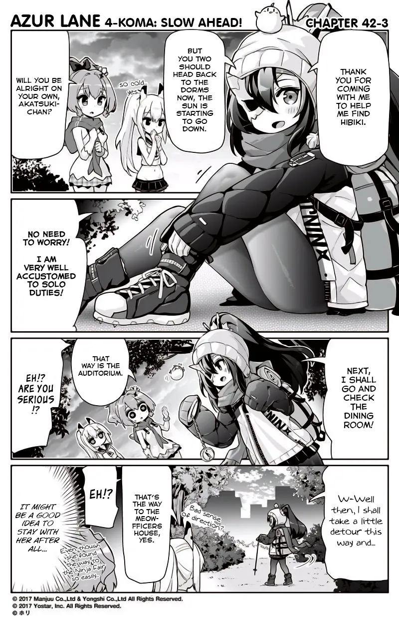 Azur Lane 4-koma: Slow Ahead Chapter 42 page 3 - MangaKakalot