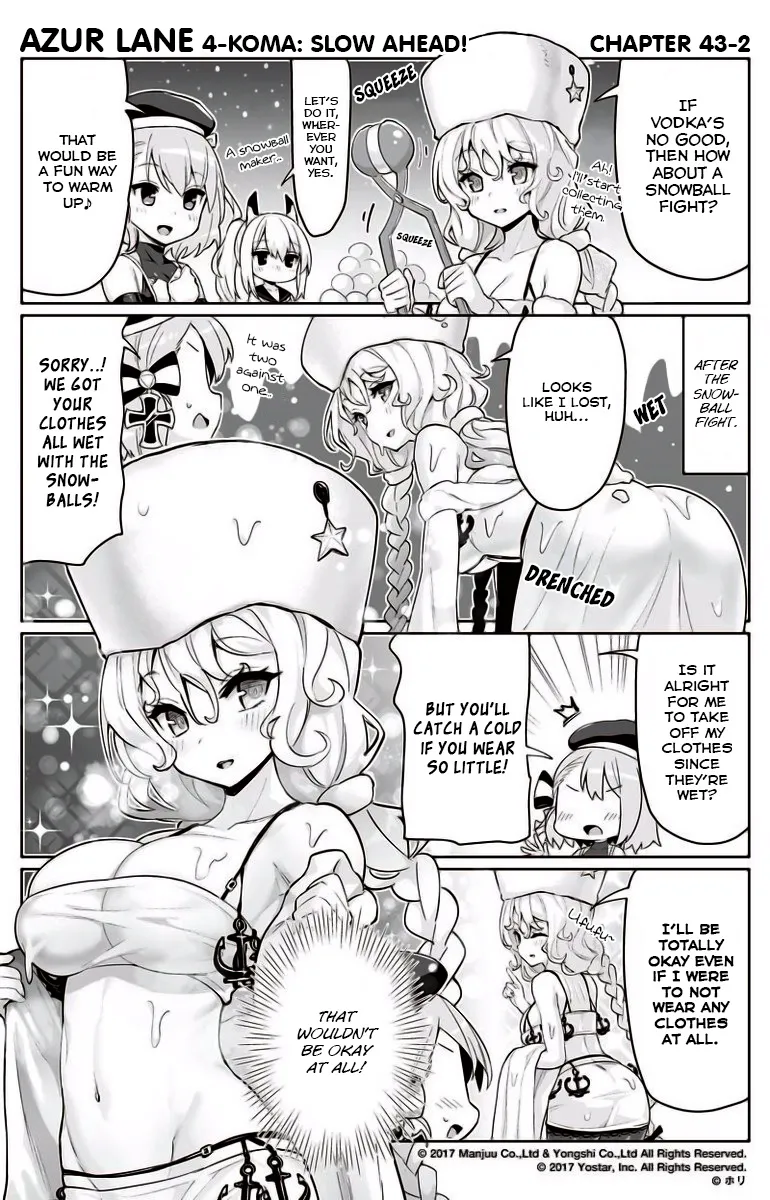 Azur Lane 4-koma: Slow Ahead Chapter 43 page 2 - MangaKakalot