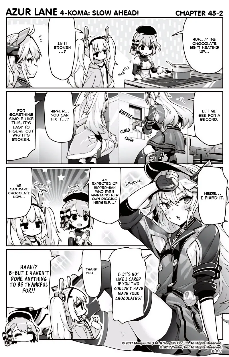 Azur Lane 4-koma: Slow Ahead Chapter 45 page 2 - MangaKakalot