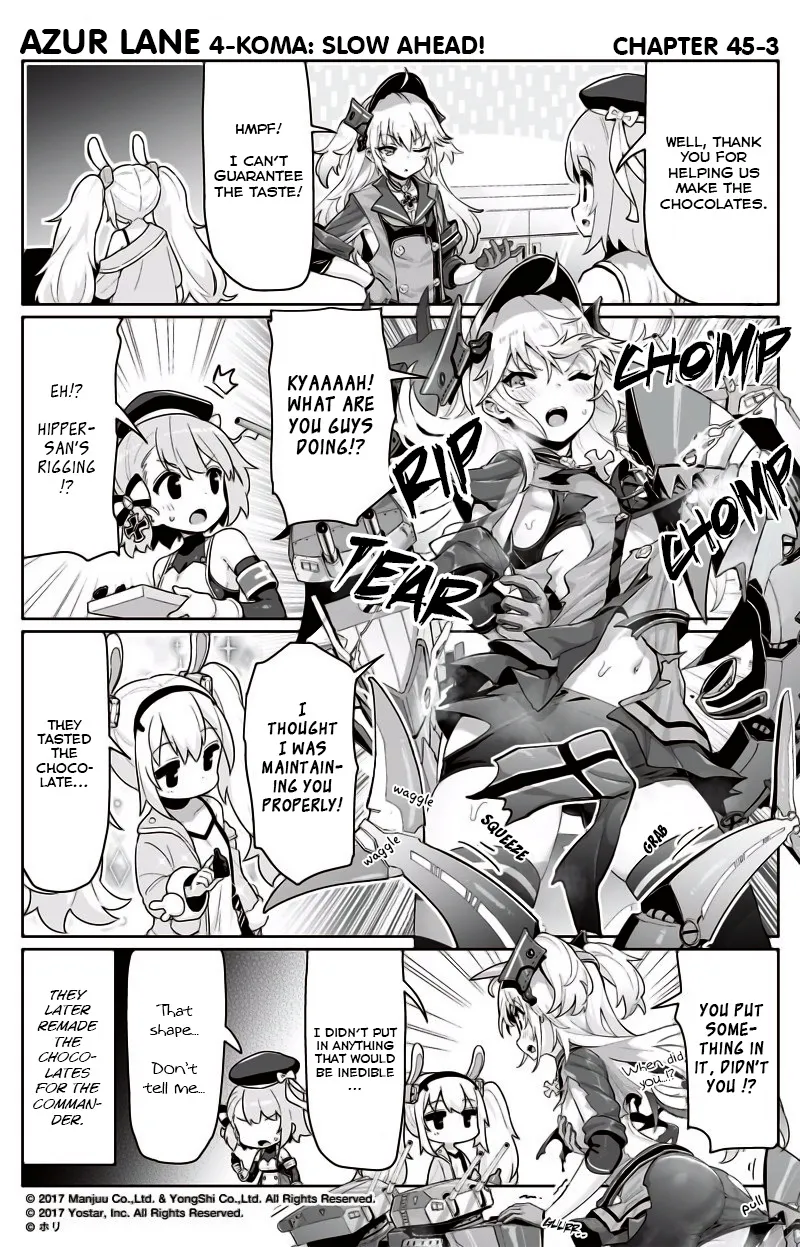 Azur Lane 4-koma: Slow Ahead Chapter 45 page 3 - MangaKakalot