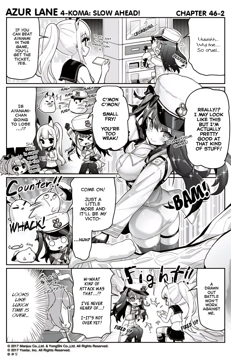 Azur Lane 4-koma: Slow Ahead Chapter 46 page 2 - MangaKakalot