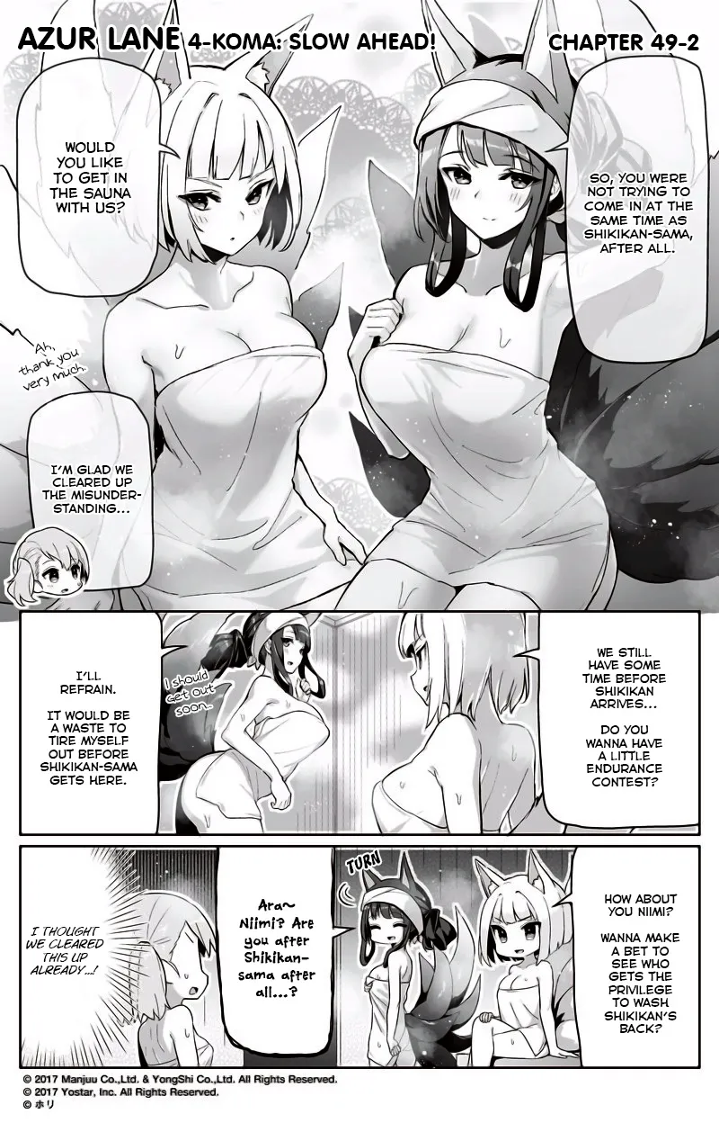 Azur Lane 4-koma: Slow Ahead Chapter 49 page 2 - MangaKakalot