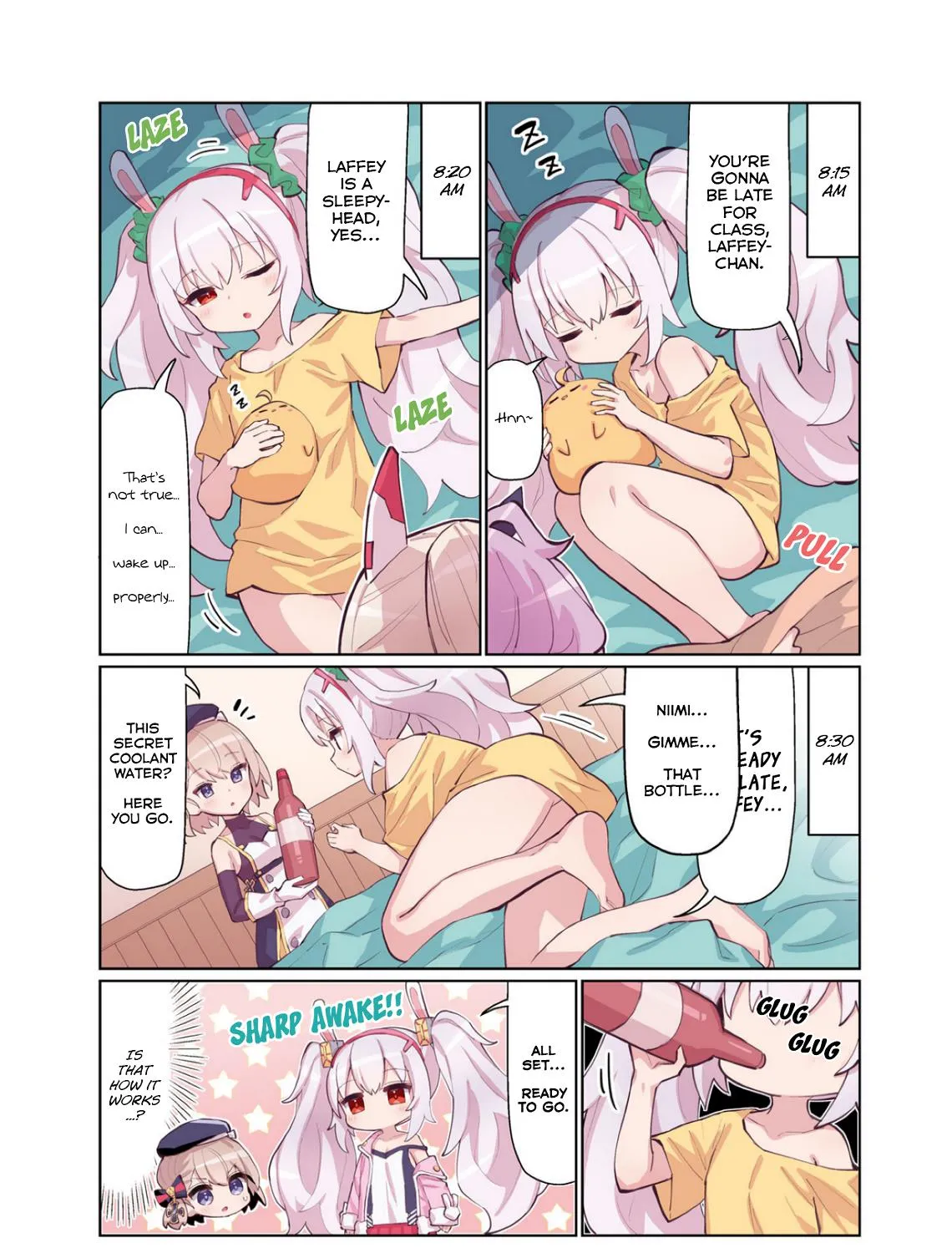 Azur Lane 4-koma: Slow Ahead Chapter 50.3 page 1 - MangaKakalot