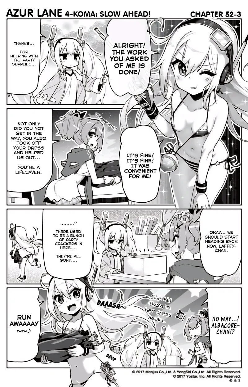 Azur Lane 4-koma: Slow Ahead Chapter 52 page 3 - MangaKakalot