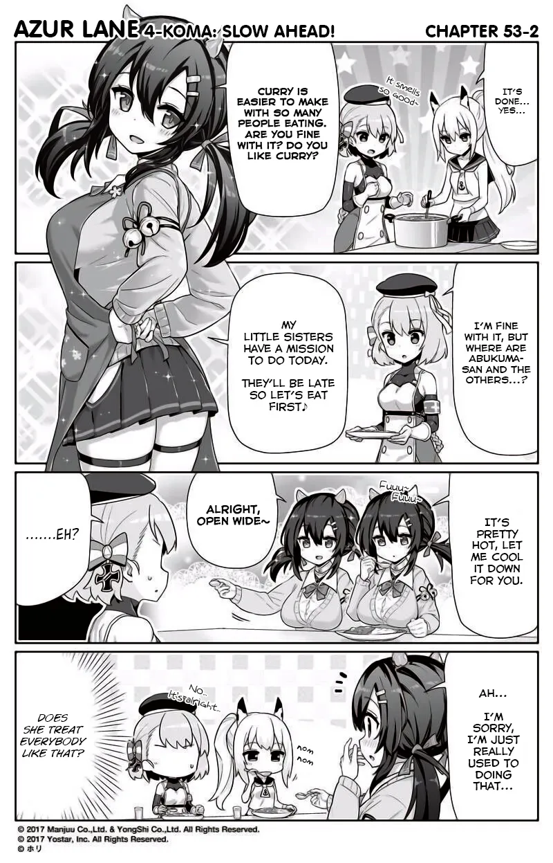 Azur Lane 4-koma: Slow Ahead Chapter 53 page 2 - MangaKakalot