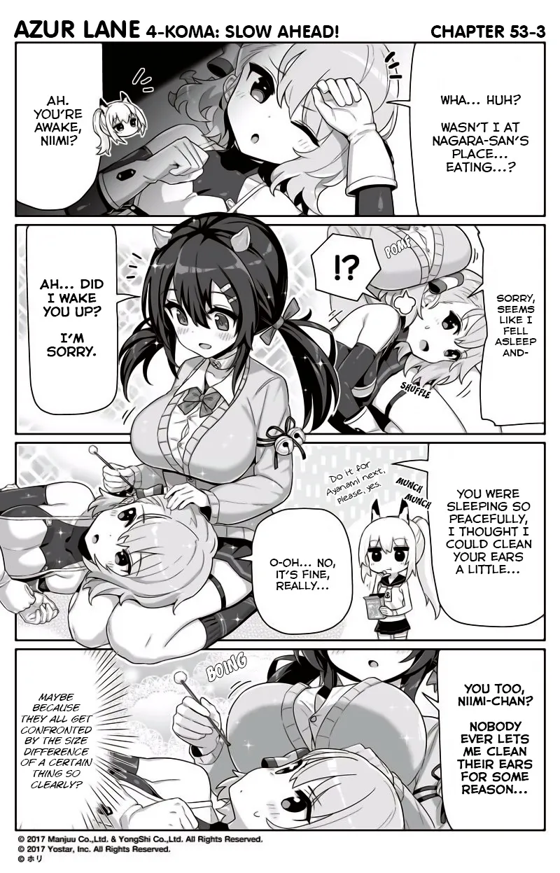 Azur Lane 4-koma: Slow Ahead Chapter 53 page 3 - MangaKakalot