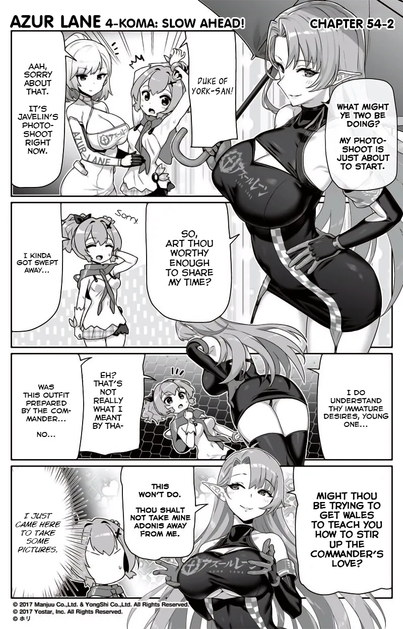 Azur Lane 4-koma: Slow Ahead Chapter 54 page 2 - MangaKakalot