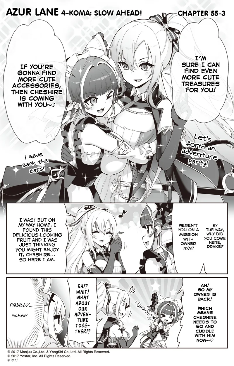 Azur Lane 4-koma: Slow Ahead Chapter 55 page 3 - MangaNato