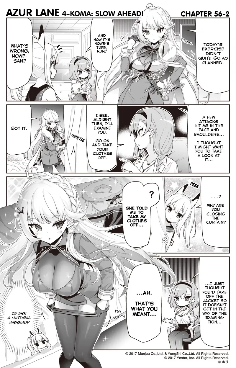 Azur Lane 4-koma: Slow Ahead Chapter 56 page 2 - MangaKakalot