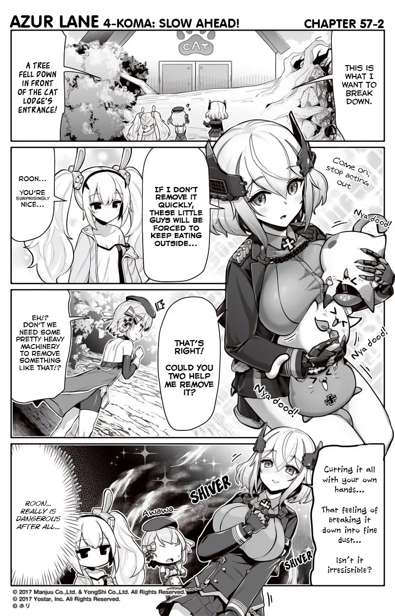 Azur Lane 4-koma: Slow Ahead Chapter 57 page 2 - MangaKakalot