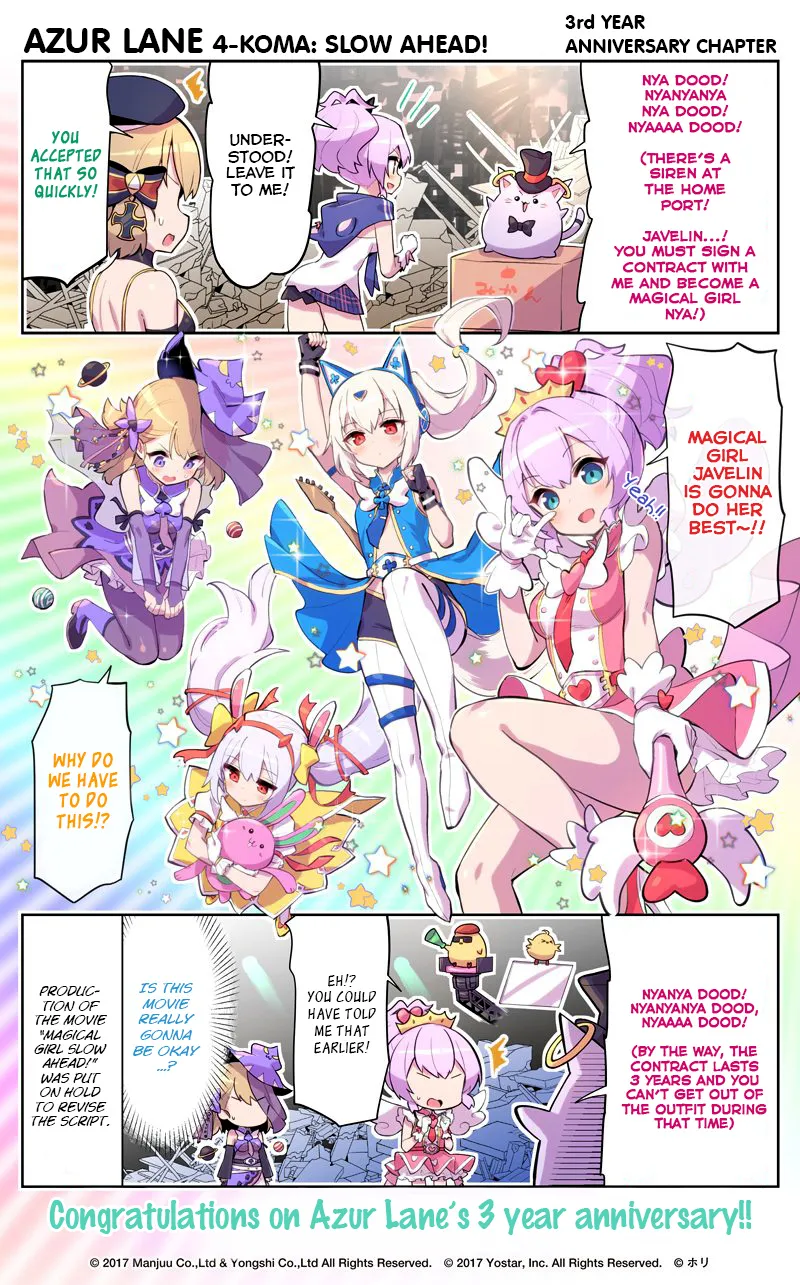 Azur Lane 4-koma: Slow Ahead Chapter 58.5 page 1 - MangaKakalot