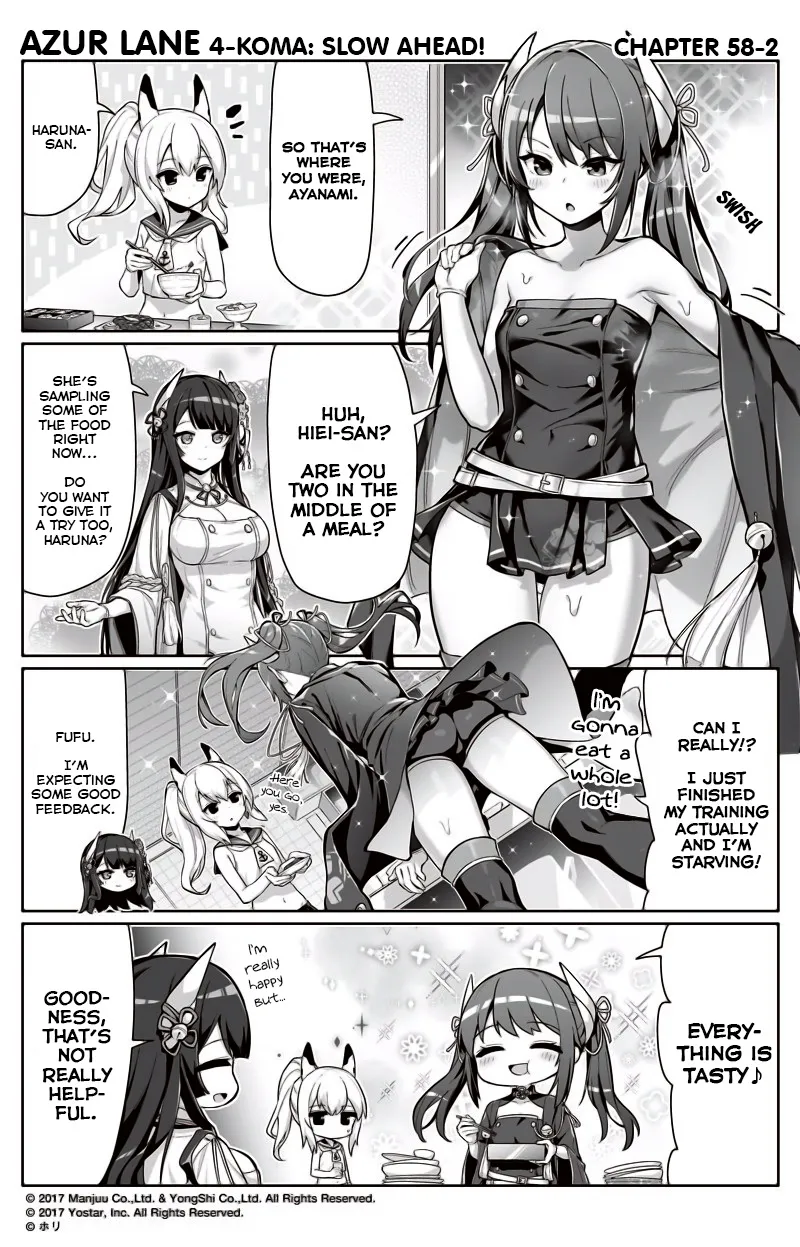 Azur Lane 4-koma: Slow Ahead Chapter 58 page 2 - MangaNato