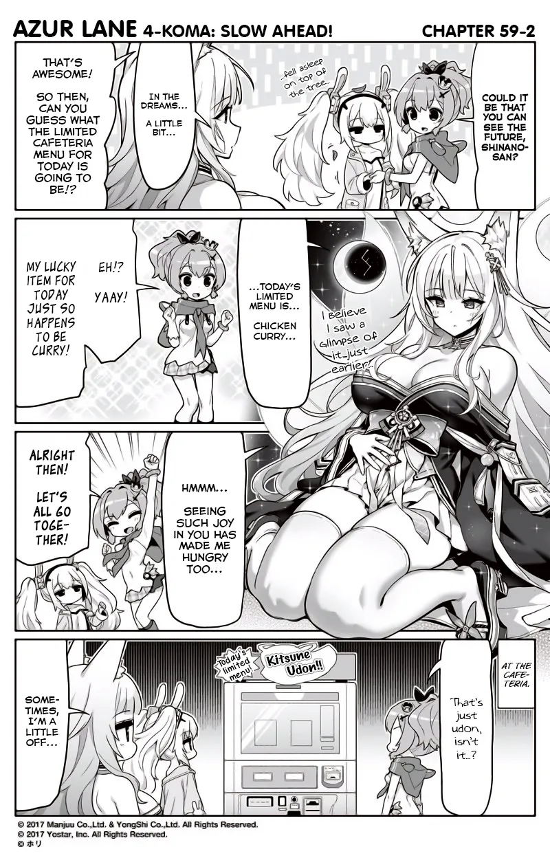 Azur Lane 4-koma: Slow Ahead Chapter 59 page 2 - MangaKakalot