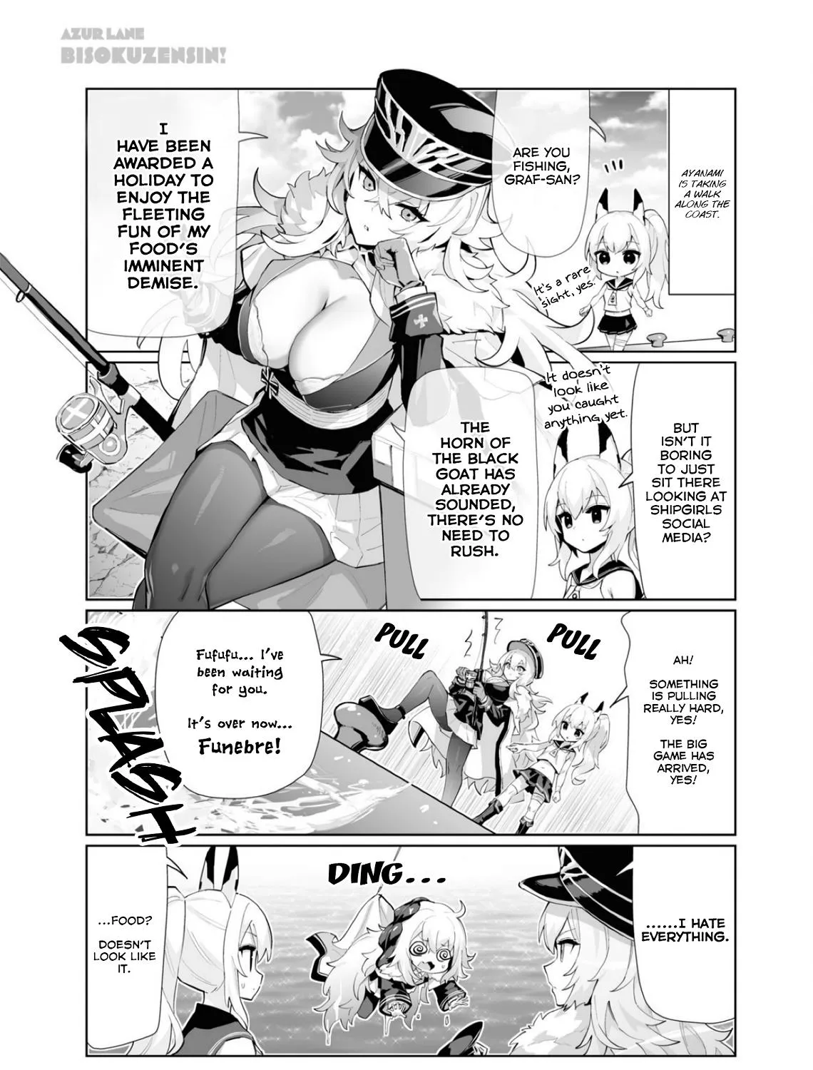 Azur Lane 4-koma: Slow Ahead Chapter 6.1 page 3 - MangaNato