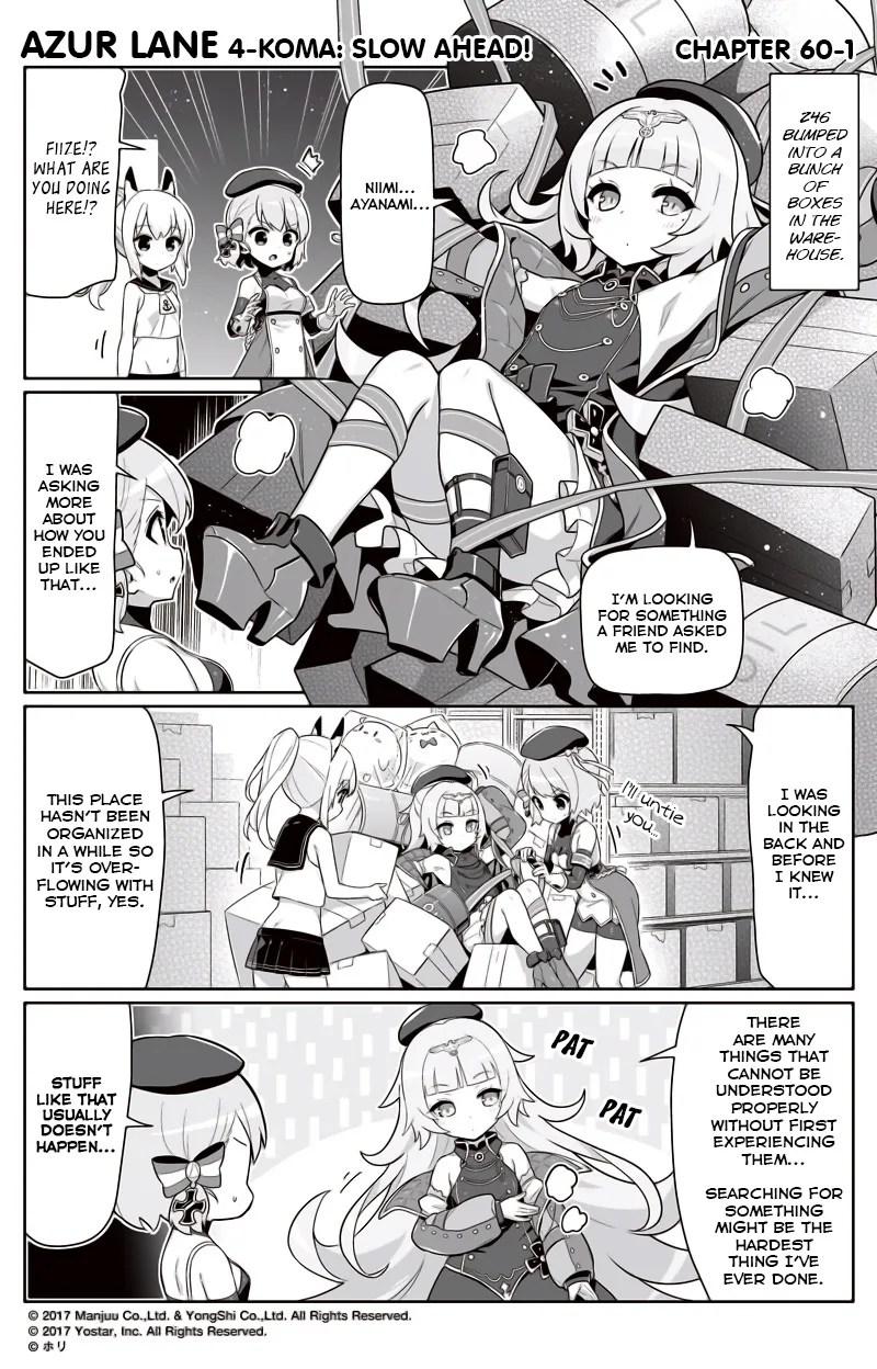 Azur Lane 4-koma: Slow Ahead Chapter 60 page 1 - MangaNato