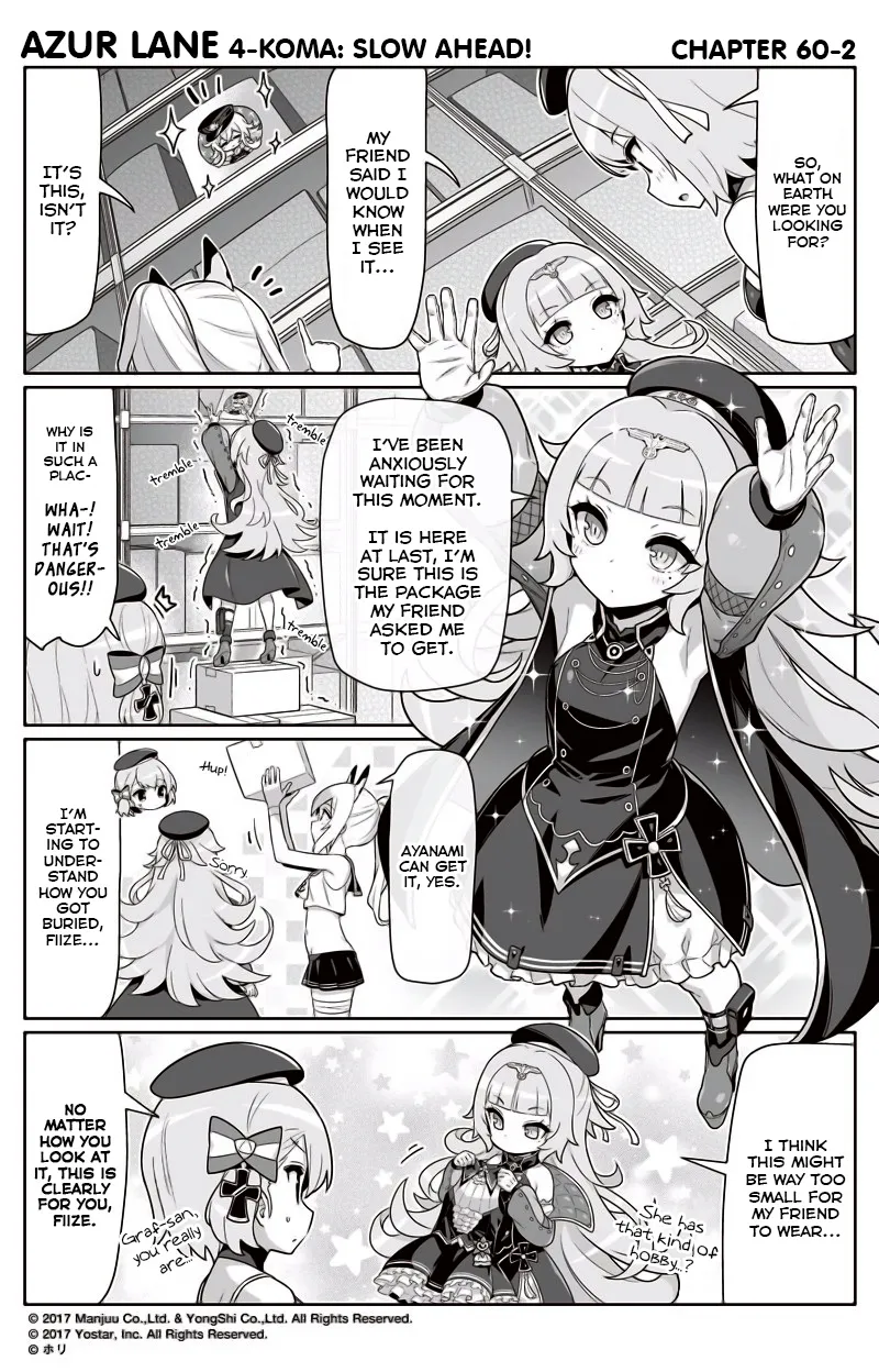 Azur Lane 4-koma: Slow Ahead Chapter 60 page 2 - MangaNato