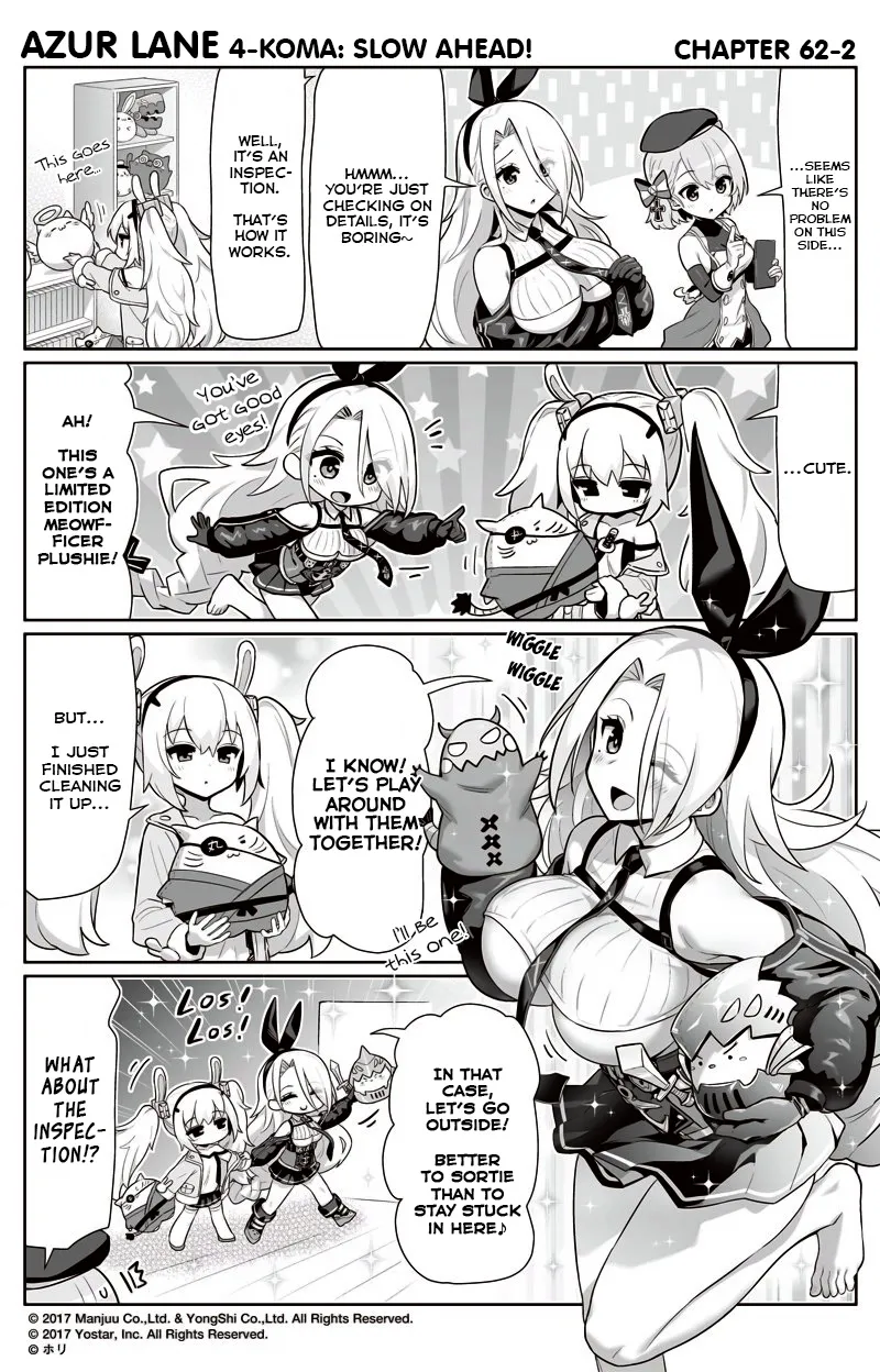 Azur Lane 4-koma: Slow Ahead Chapter 62 page 2 - MangaNato