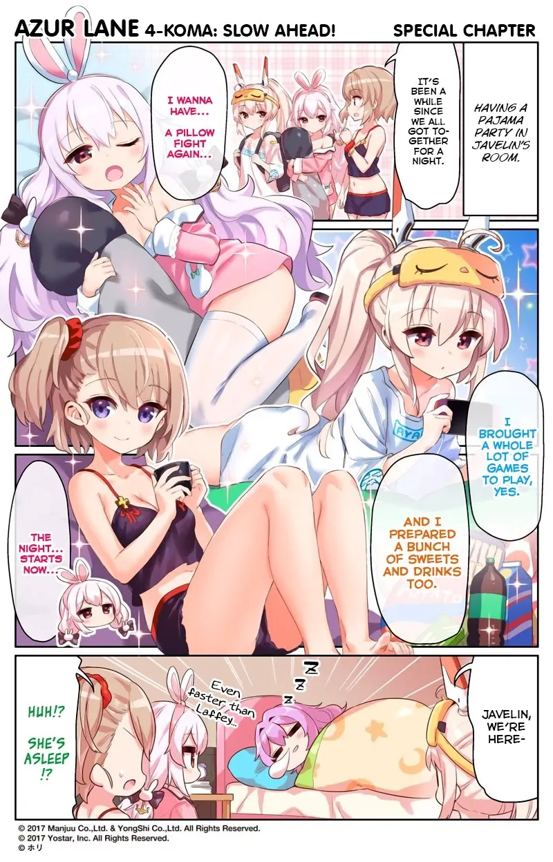 Azur Lane 4-koma: Slow Ahead Chapter 66.5 page 1 - MangaKakalot