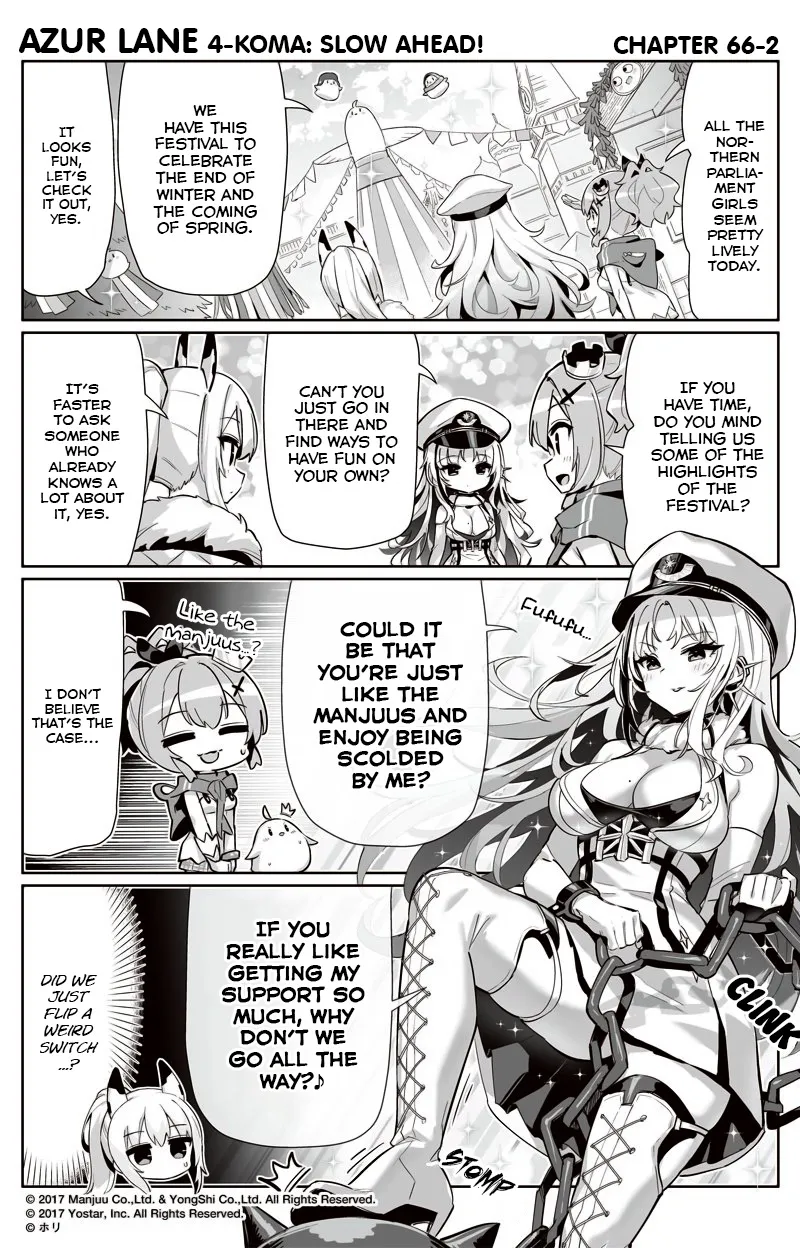 Azur Lane 4-koma: Slow Ahead Chapter 66 page 2 - MangaKakalot